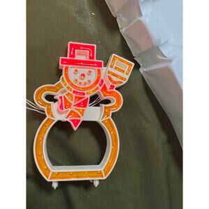 Dept 56 Bright Lites Snowman Village Accessory Original Snow Village batteries